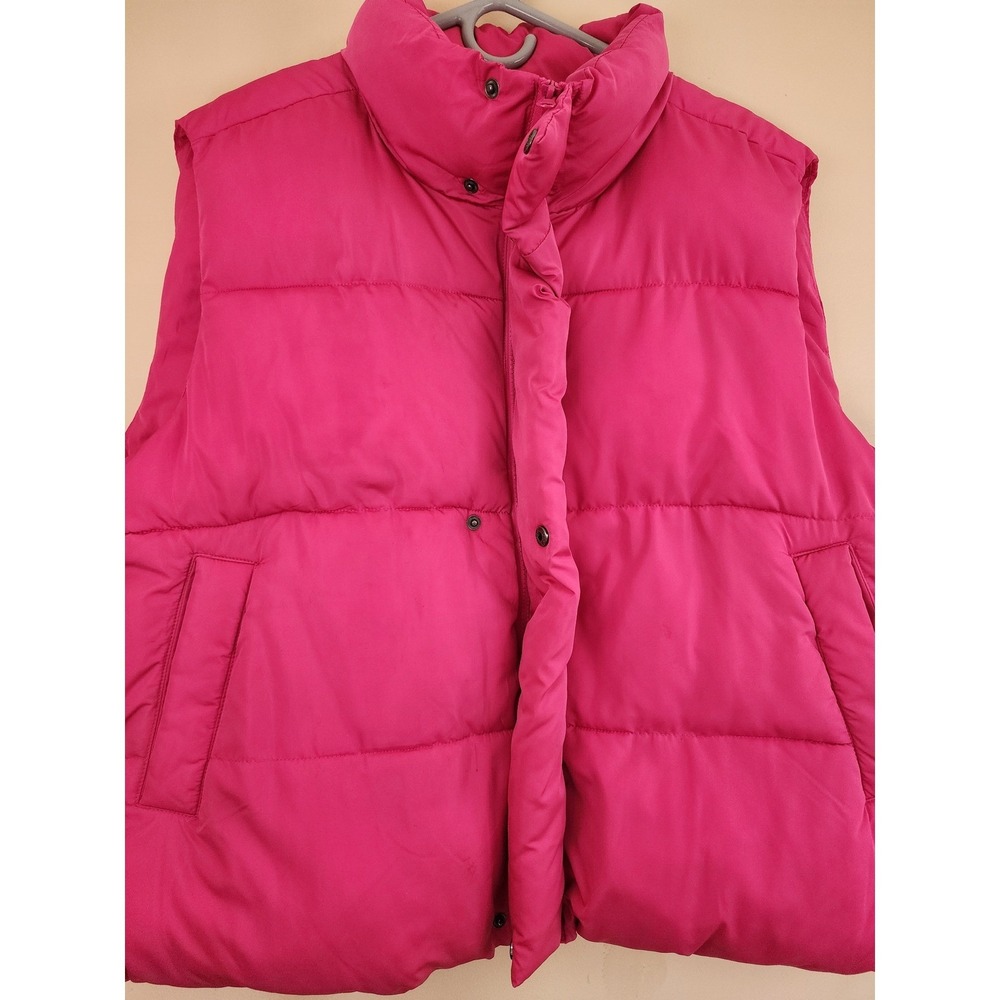 BDG Urban Outfitters Gorpcore Barbiecore Hot Pink Puffer Y2K Streetwear Size L